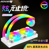 Tản Nhiệt Nước All in One Coolmoon AOSOR AS240 Màu Trắng NEW BOX
