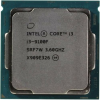 CPU Intel Core i3 9100F (4.20GHz, 6M, 4 Cores 4 Threads) TRAY chưa gồm Fan (Không GPU)