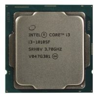 CPU Intel Core i3 10105F TRAY (3.70 Up to 4.40GHz, 6M, 4 nhân 8 luồng )