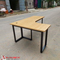 Bàn Chữ L Chân Sắt 917