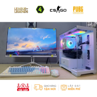 BỘ PC GAMING 1STPLAYER MI2 MIKU TRẮNG 01
