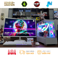 BỘ PC GAMING AQUA MIX TOWER TRẮNG 02