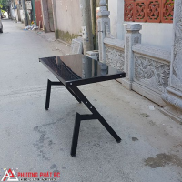 Bàn Gaming chân Nhện mặt kính cường lực 11928