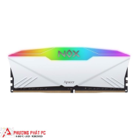 Ram Apacer NOX RGB White 8GB | 1 x 8GB, DDR4, 3200MHz (AH4U08G32C28YNWAA-1)
