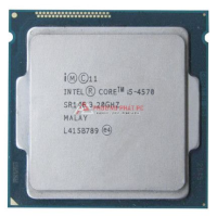 CPU SK 1150 Intel Core i5-4570 Tray (3.2GHz up to 3.6GHz, 4 nhân, 4 luồng, 6MB, 84W)