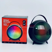 Loa Bluetooth Xách Tay ZQS 1442 Black (8W, USB, Có khe thẻ nhớ, Có Led)