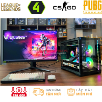 BỘ PC GAMING BỂ CÁ MIK LV12 MINI ĐEN 04