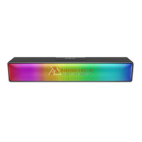 Loa Bluetooth ROBOT RB580 Black SoundBar Chính hãng (10W, v5.1, Led RGB, Có khe thẻ nhớ, 5h)