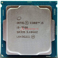 CPU SK 1151v1 Intel Core i5-7500 Tray (3.4GHz up to 3.8GHz, 4 nhân, 4 luồng, 6MB, 65W)