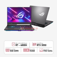 Máy tính xách tay/ Laptop Asus ROG Strix G G513RC-HN038W (AMD Ryzen 7 6800HS) (Xám)
