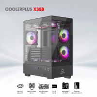 VỎ CASE COOLERPLUS CPC-X35B - ĐEN